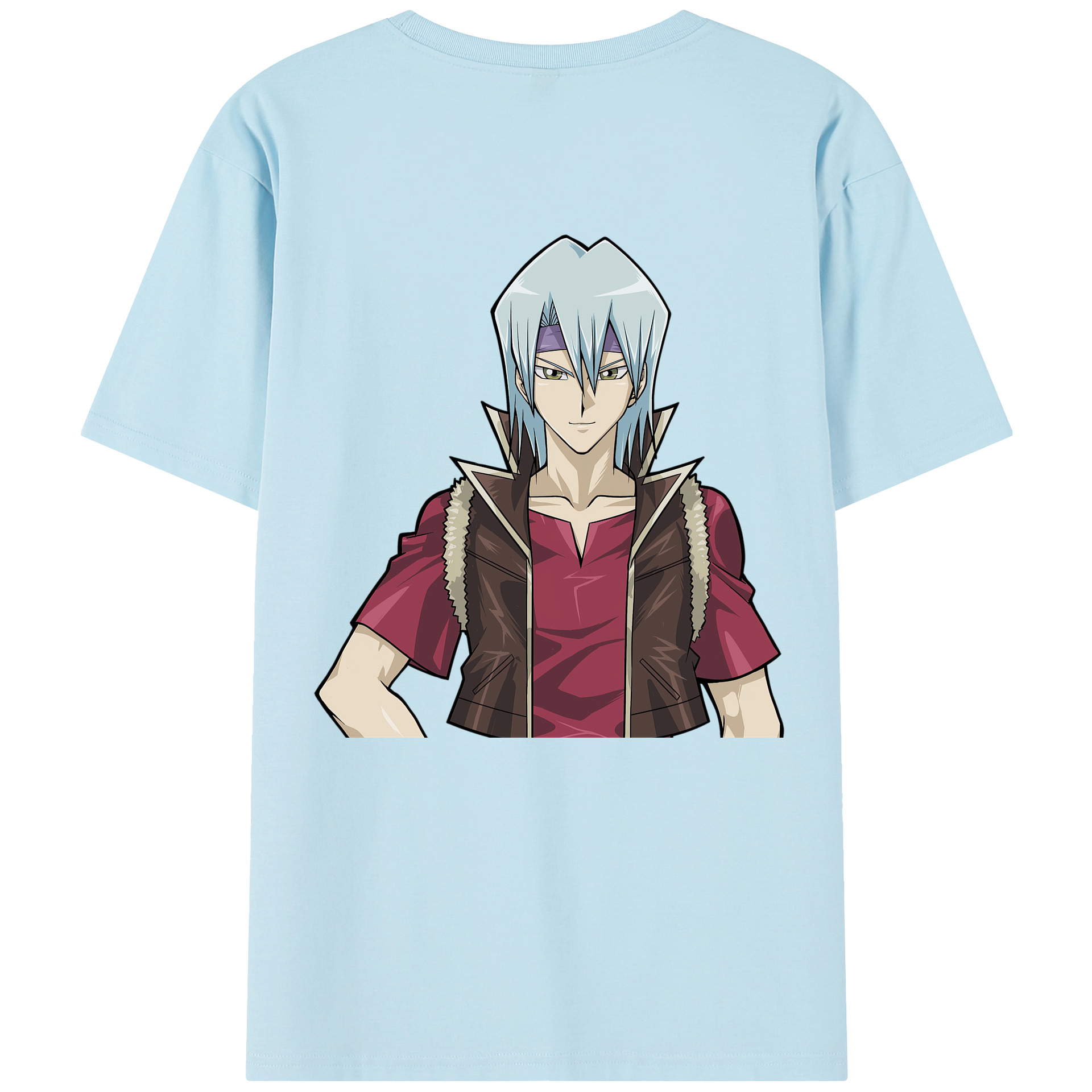 （画像用） 遊☆戯☆王 Yu-Gi-Oh! 綿100％半袖Tシャツ（背面プリント）
